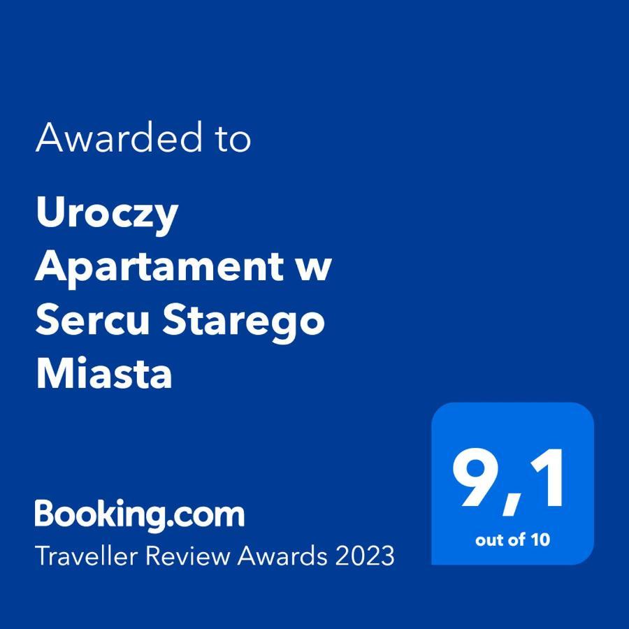 Uroczy Apartament W Sercu Starego Miasta Gdansk Bagian luar foto